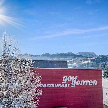 Swiss Mountain Golf-Restaurant Gonten Exterior foto