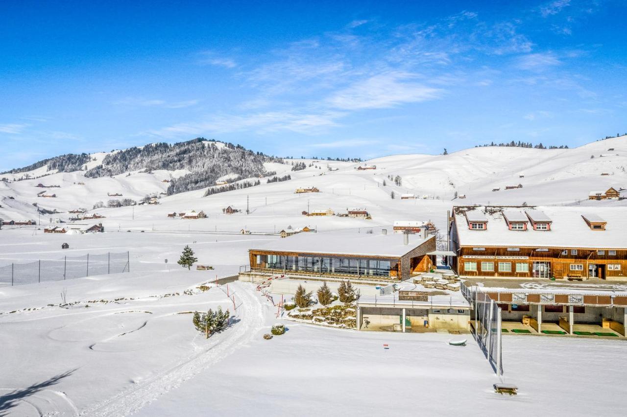 Swiss Mountain Golf-Restaurant Gonten Exterior foto