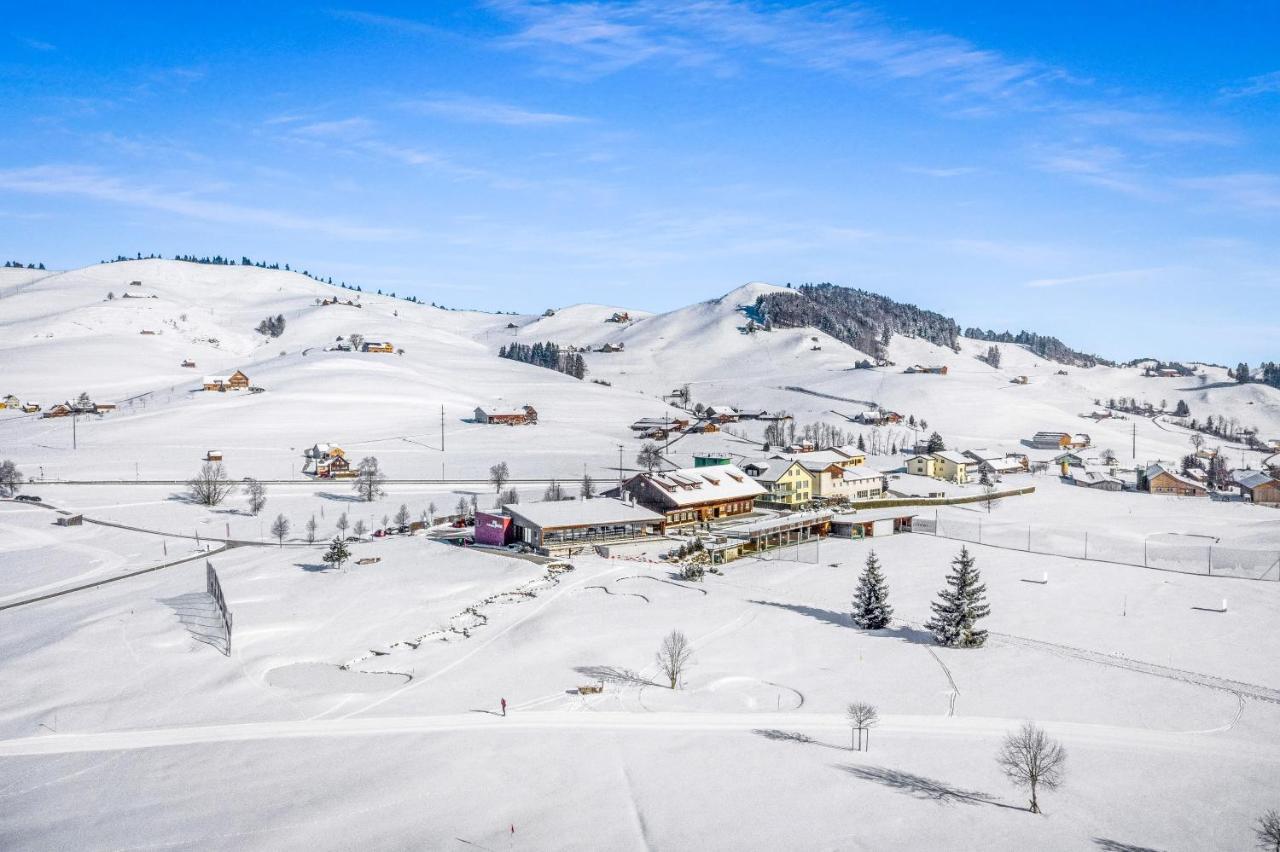 Swiss Mountain Golf-Restaurant Gonten Exterior foto